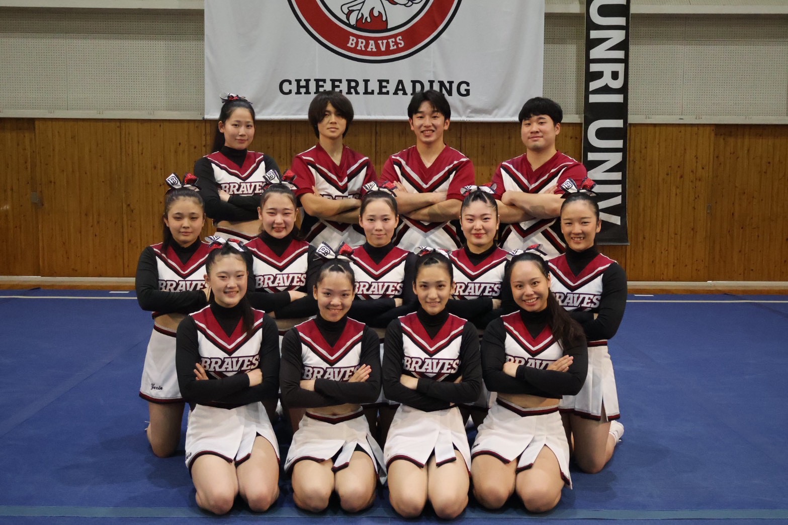 日本文理大学チアリーディング部 BRAVESの皆さん